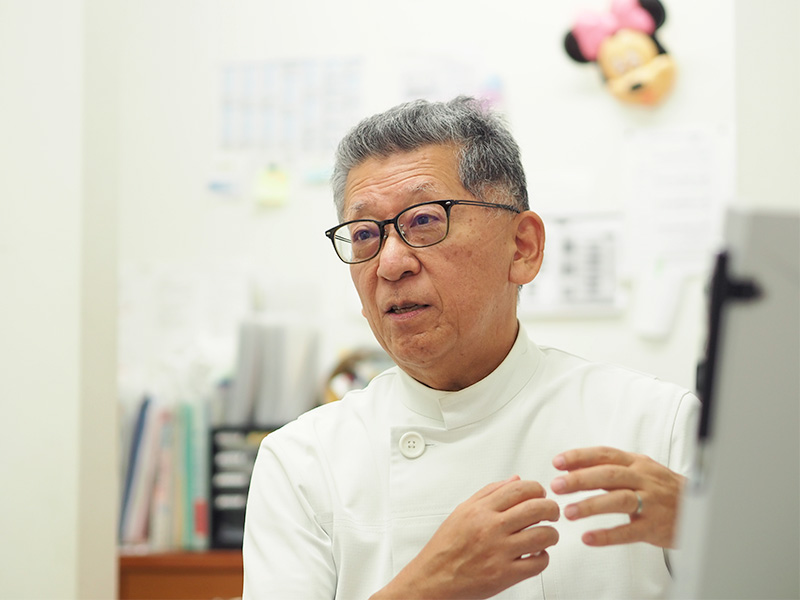 院長インタビュー写真