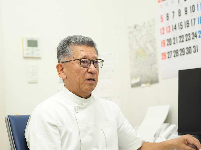 院長インタビュー写真